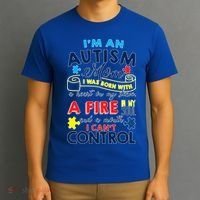 I'm An Autism Mom T-Shirt thumb 3