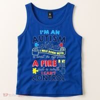 I'm An Autism Mom Tank Top thumb 2