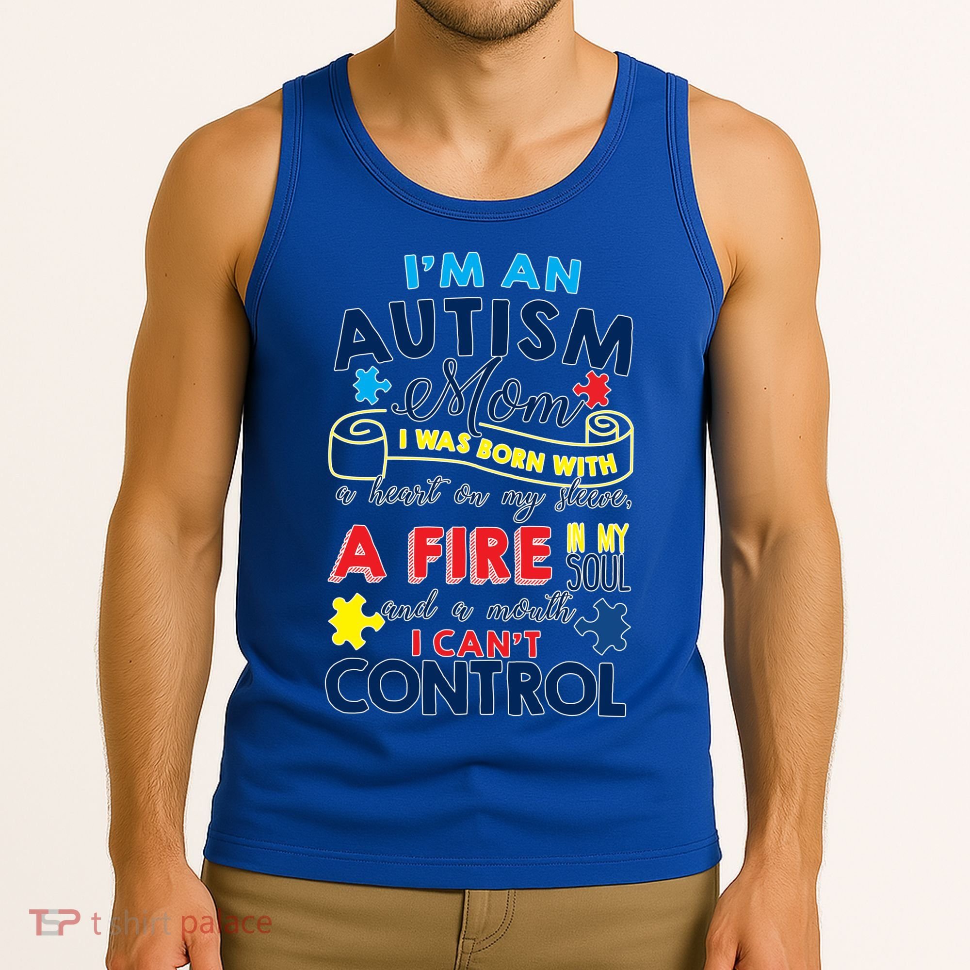I'm An Autism Mom Tank Top