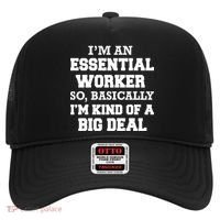 I'm An Essential Worker Kind Of A Big Deal Hat thumb 0