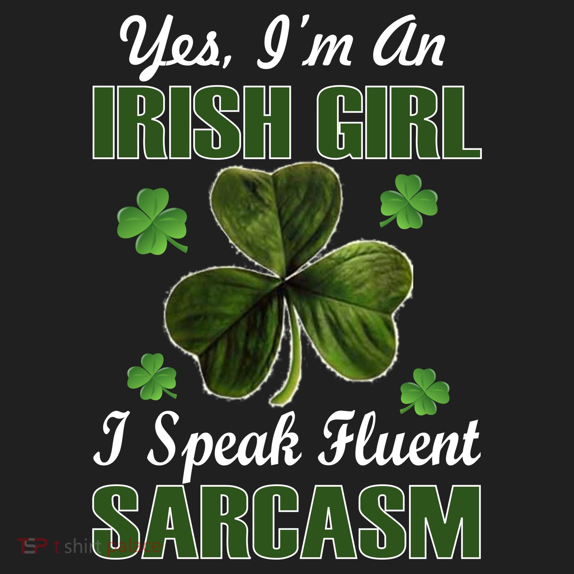 I'm An Irish Girl I Speak Fluent Sarcasm Beanie