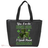 I'm An Irish Girl I Speak Fluent Sarcasm Tote Bag thumb 0