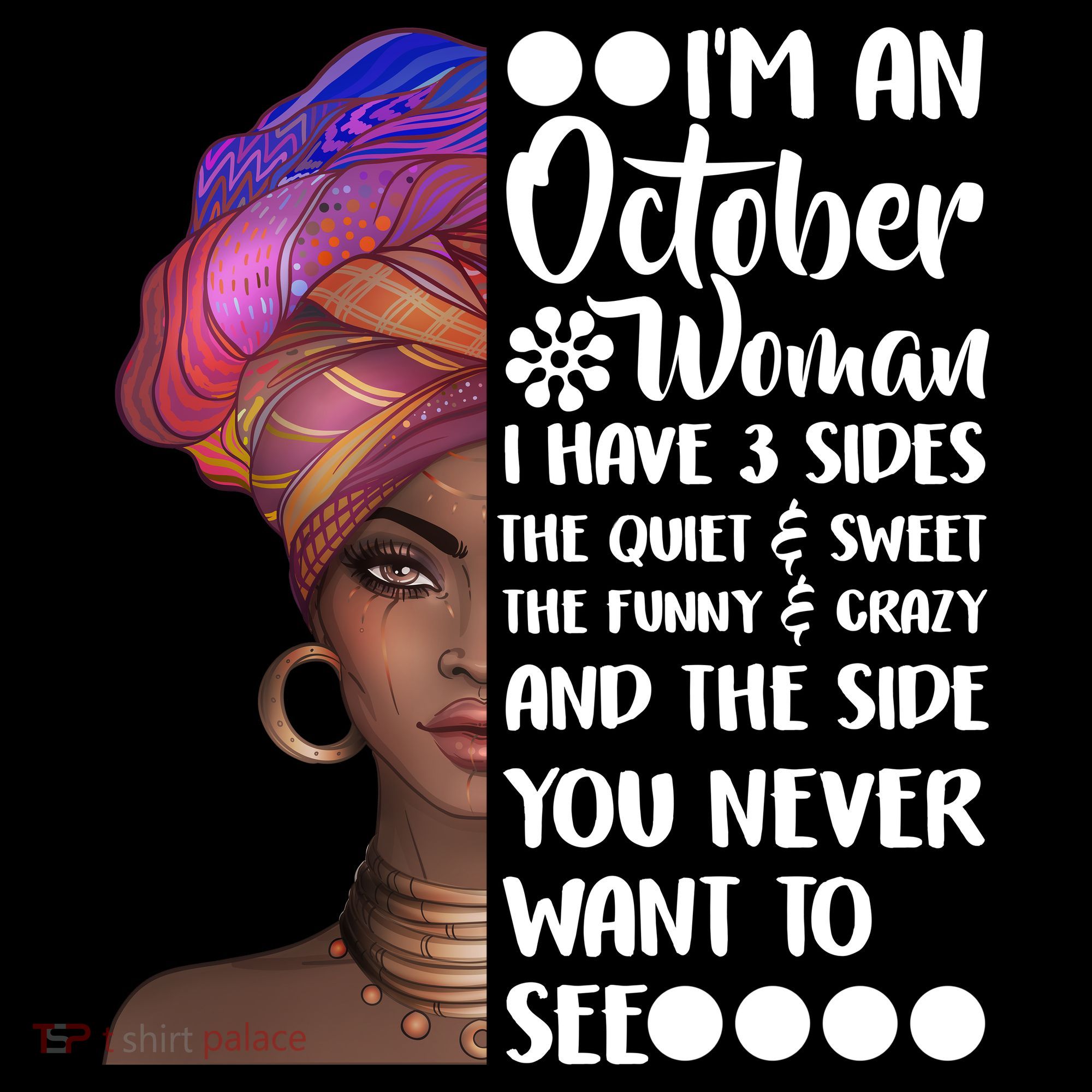 I'm an October Woman Doggie Tank