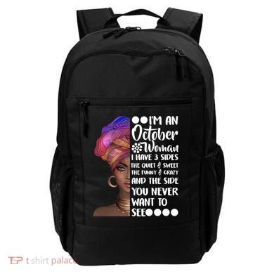 I'm an October Woman Backpack