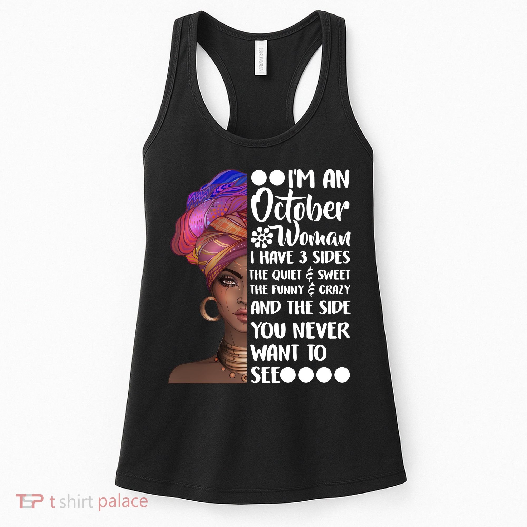 I'm an October Woman Women's Tank Top