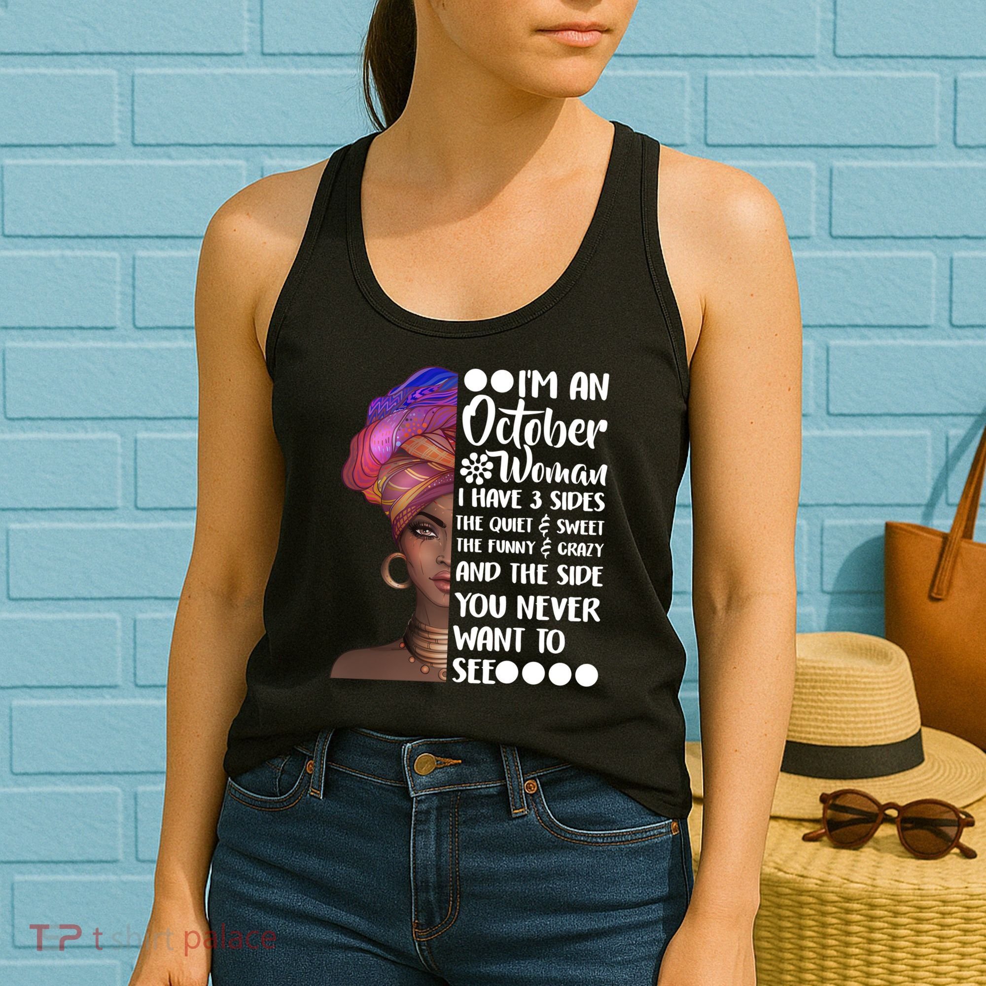 I'm an October Woman Women's Tank Top