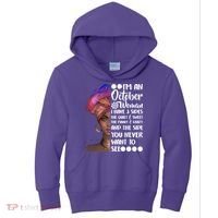 I'm an October Woman Kids Hoodie thumb 0