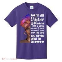 I'm an October Woman Kids T-Shirt thumb 0