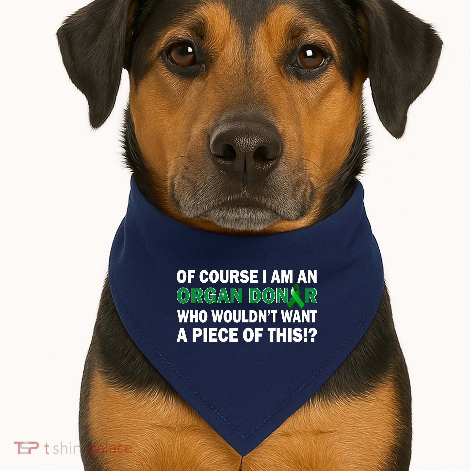 I'm An Organ Donor Who Wouldn't Want A Piece of This  USA-Made Doggie Bandana