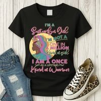 I'm An September Girl A Once In A Lifetime Woman Women's T-Shirt thumb 3