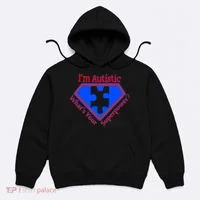 I'm Autistic What's Your Super Power Hoodie thumb 0