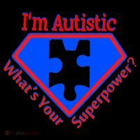 I'm Autistic What's Your Super Power Apron thumb 3