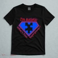 I'm Autistic What's Your Super Power T-Shirt thumb 5