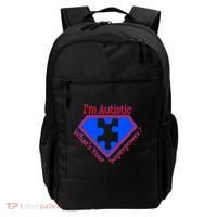 I'm Autistic What's Your Super Power Backpack thumb 0