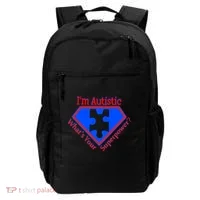 I'm Autistic What's Your Super Power Backpack thumb 0