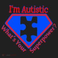I'm Autistic What's Your Super Power Golf Towel thumb 3