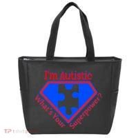 I'm Autistic What's Your Super Power Tote Bag thumb 0