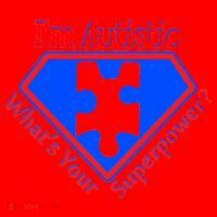 I'm Autistic What's Your Super Power Santa Hat thumb 1