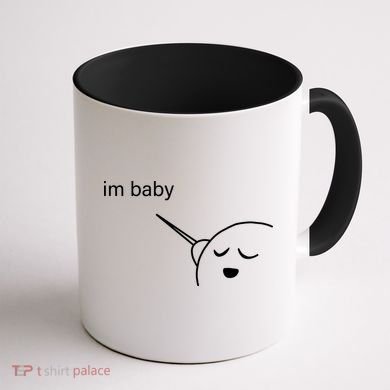 Im Baby Meme Coffee Mug back