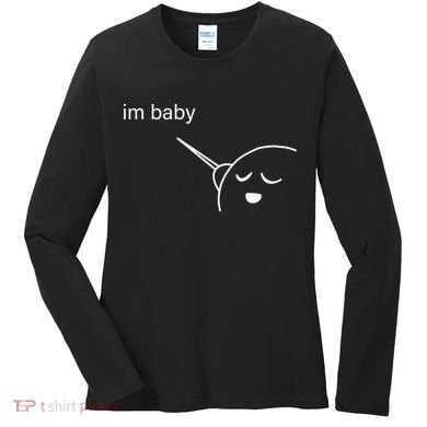Im Baby Meme Women's Long Sleeve Shirt