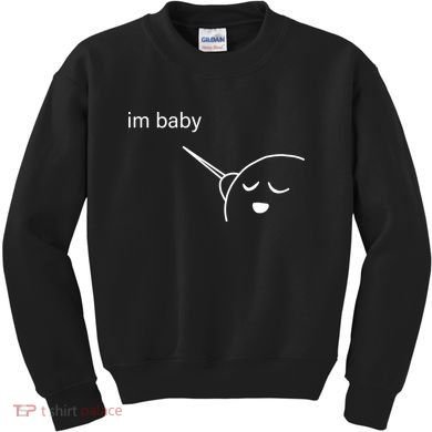 Im Baby Meme Kids Sweatshirt