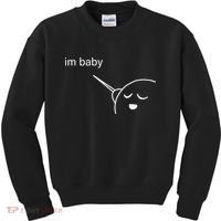 Im Baby Meme Kids Sweatshirt thumb 0