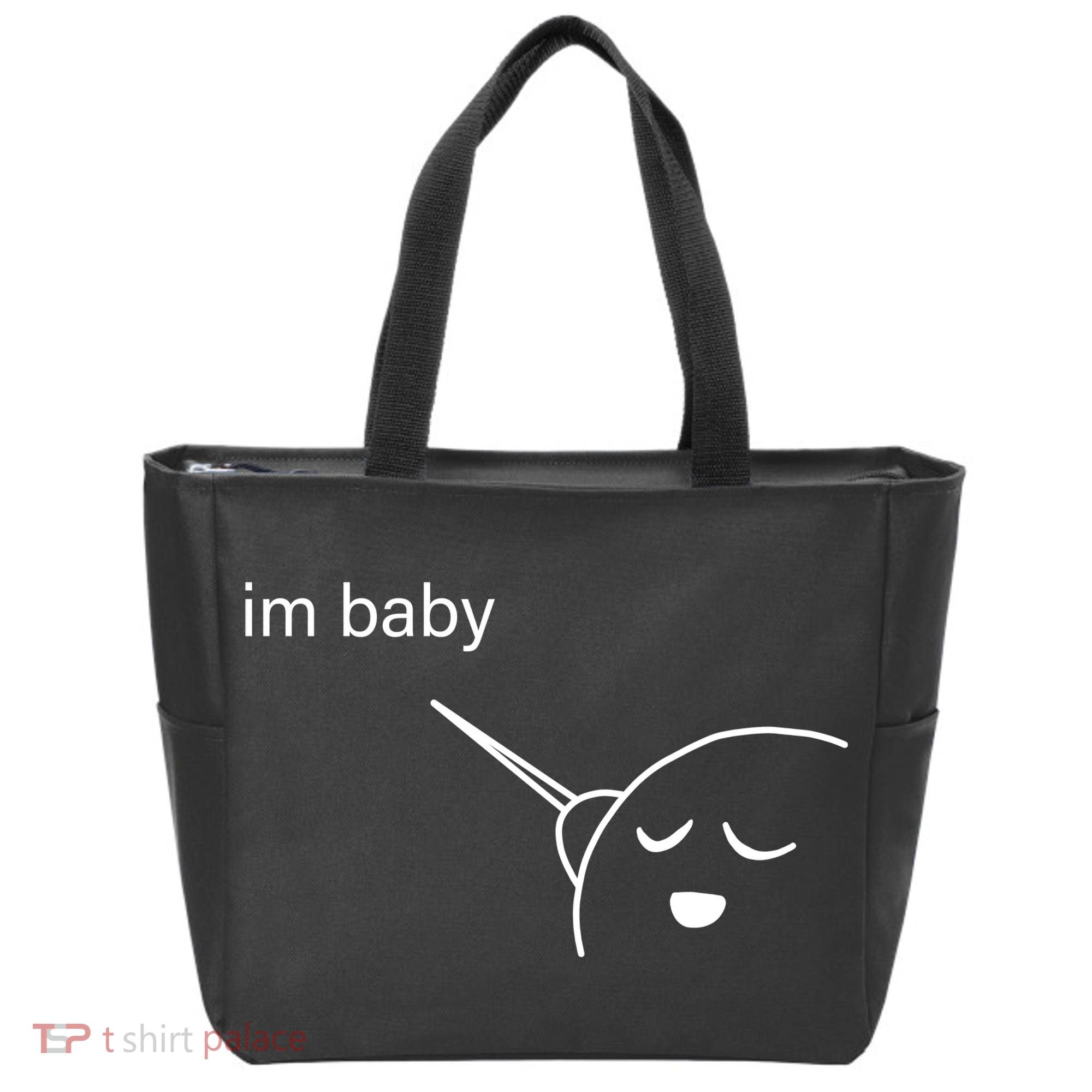 Im Baby Meme Tote Bag