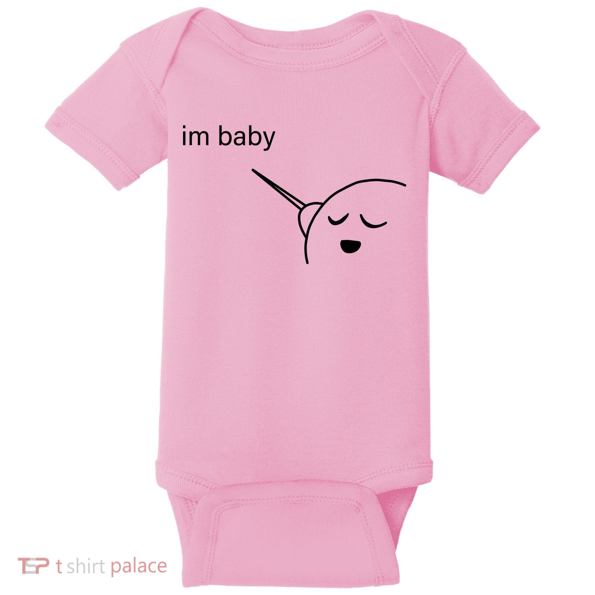 Im Baby Meme Baby Bodysuit