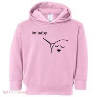 Im Baby Meme Toddler Hoodie thumb 0
