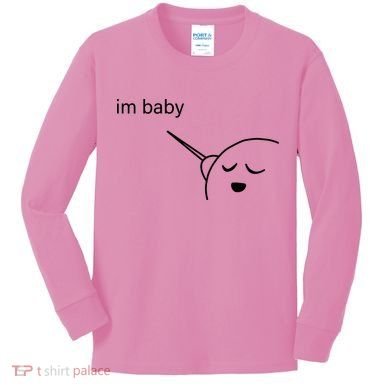 Im Baby Meme Kids Long Sleeve Shirt