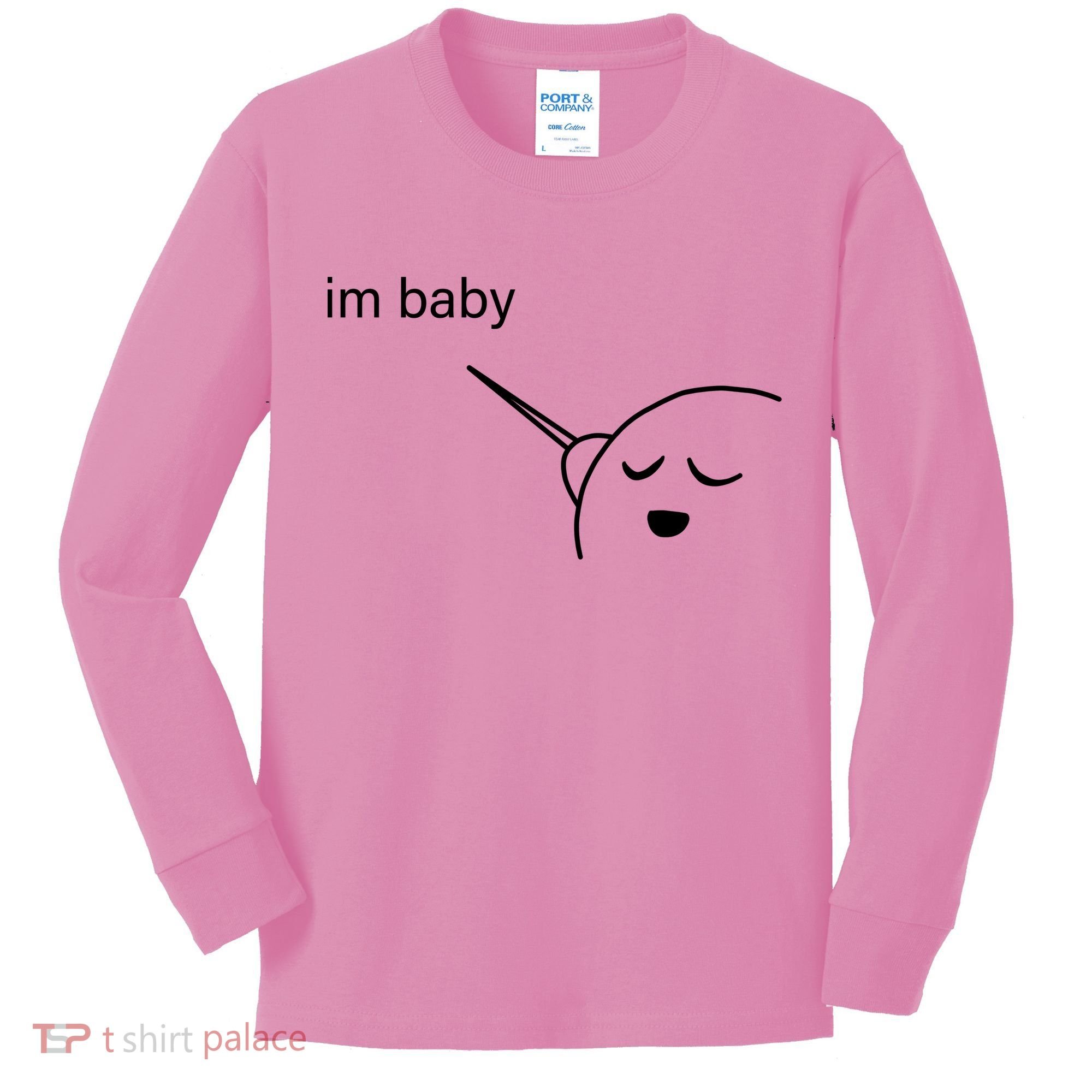 Im Baby Meme Kids Long Sleeve Shirt