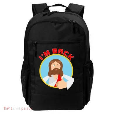 I'm Back Funny Easter Jesus He is Risen Backpack