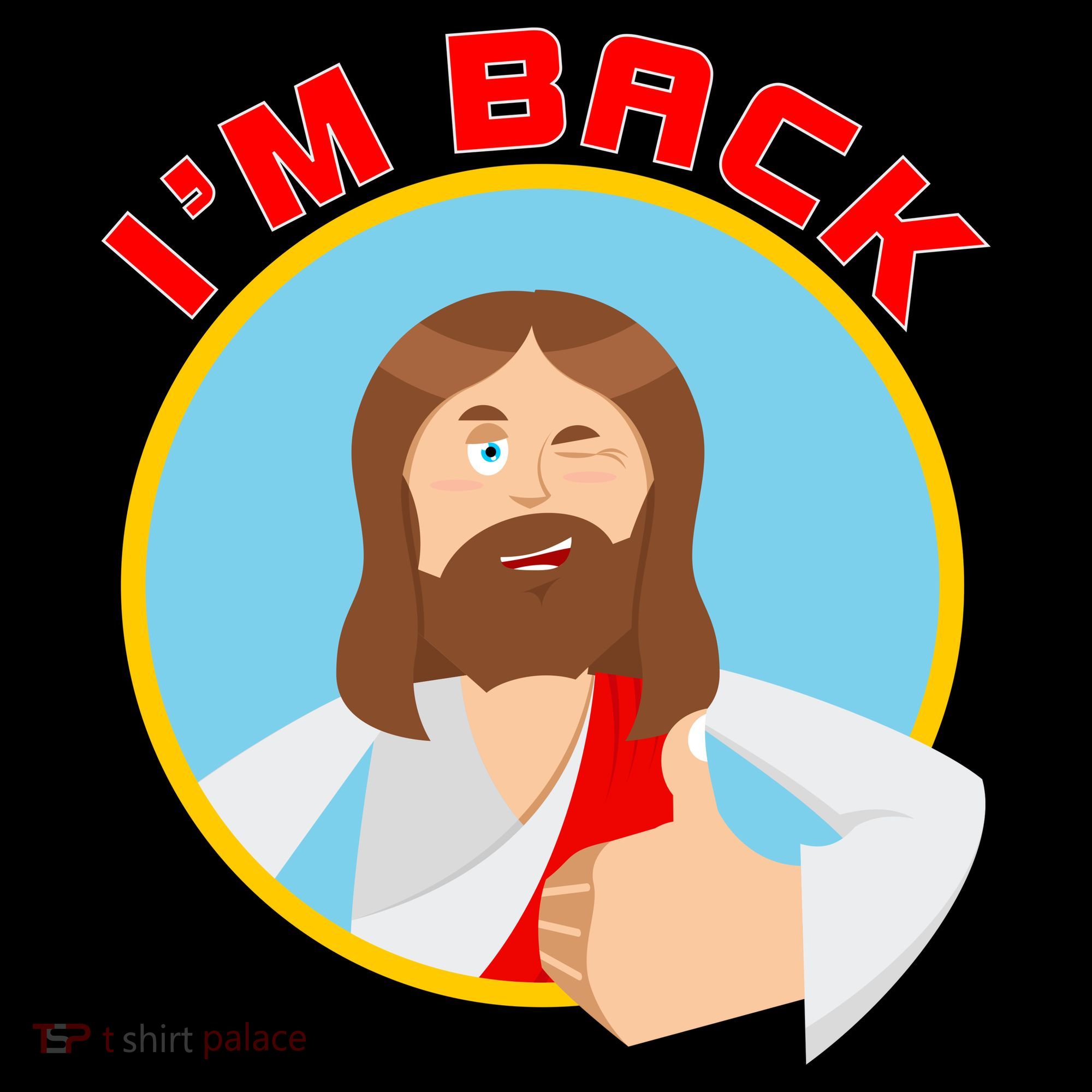 I'm Back Funny Easter Jesus He is Risen Coffee Mug