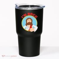I'm Back Funny Easter Jesus He is Risen Tumbler thumb 0
