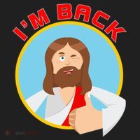 I'm Back Funny Easter Jesus He is Risen Tumbler thumb 3