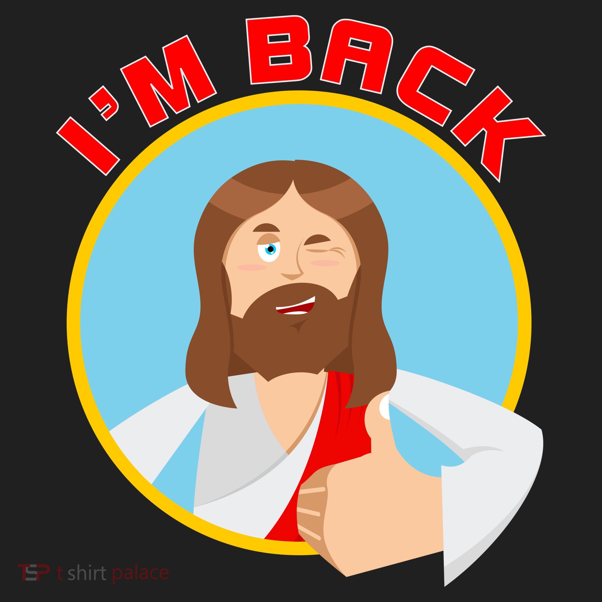 I'm Back Funny Easter Jesus He is Risen Tumbler