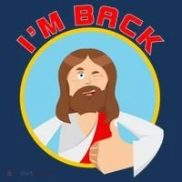 I'm Back Funny Easter Jesus He is Risen Doggie Tank thumb 4