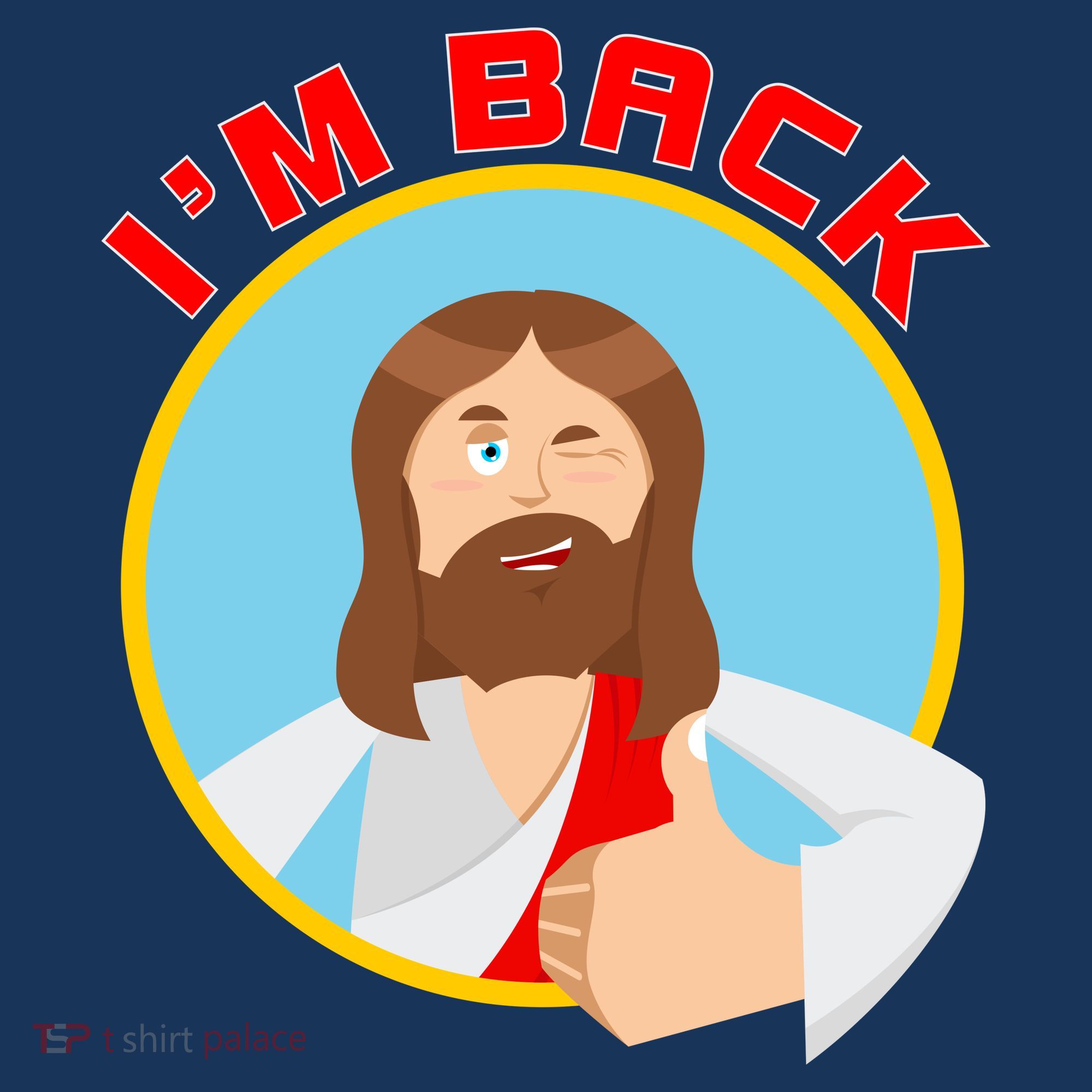 I'm Back Funny Easter Jesus He is Risen Toddler Hoodie