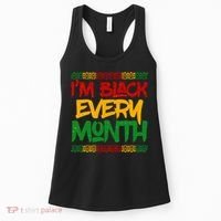 I'm Black Every Month Celebrating African American History Women's Tank Top thumb 0