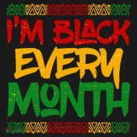 I'm Black Every Month Celebrating African American History Visor thumb 3