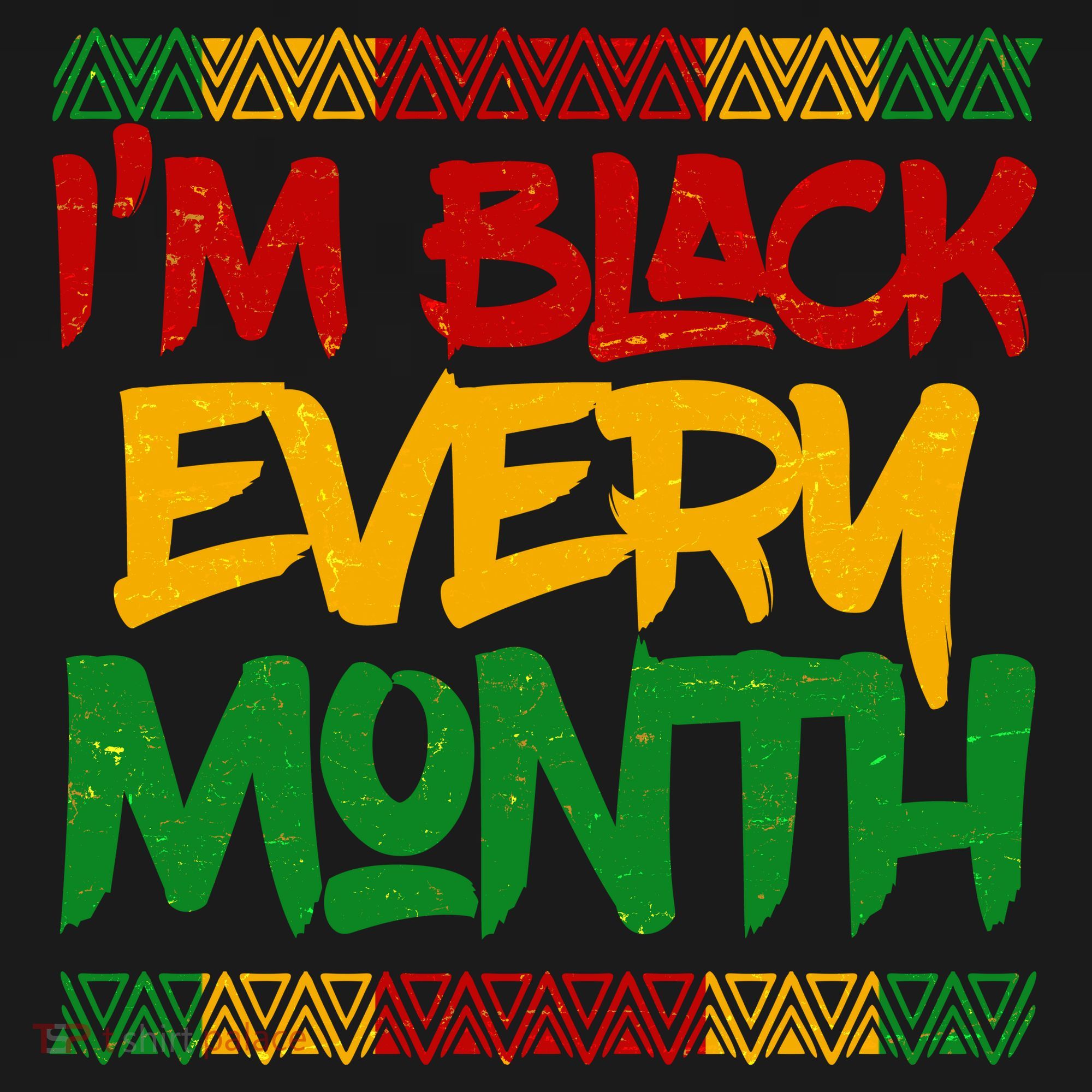 I'm Black Every Month Celebrating African American History Visor