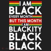 I'm Black Every Month Proud Black American Beanie thumb 2