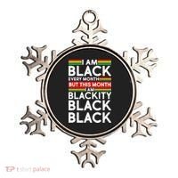 I'm Black Every Month Proud Black American Ornament thumb 0