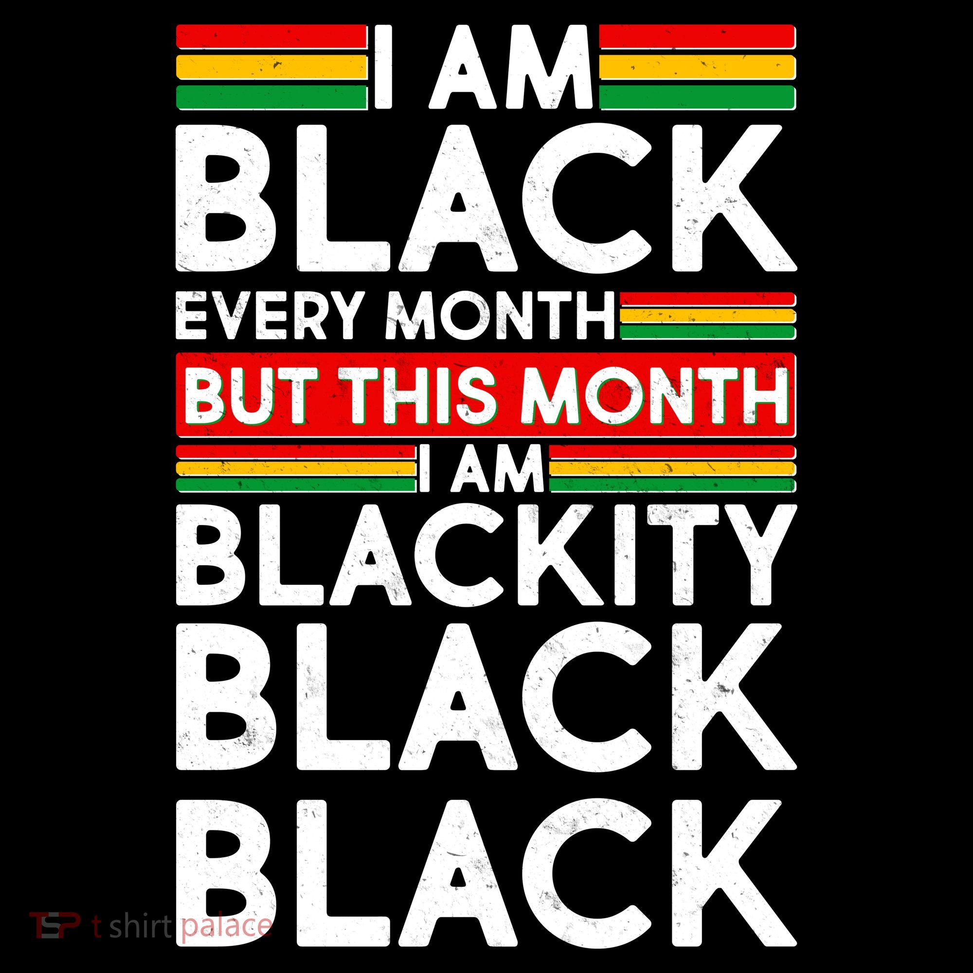 I'm Black Every Month Proud Black American Ornament