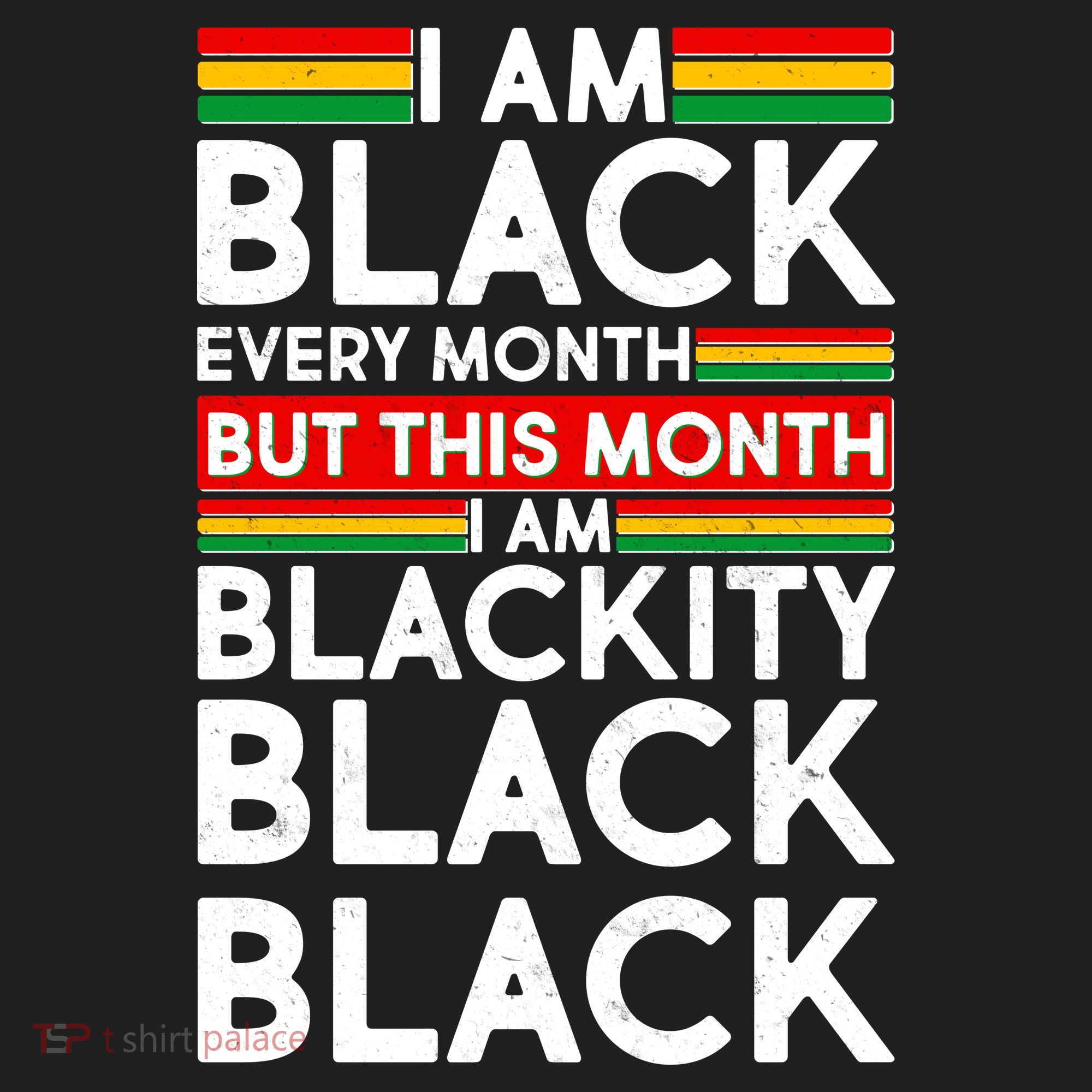 I'm Black Every Month Proud Black American Hat