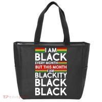 I'm Black Every Month Proud Black American Tote Bag thumb 0