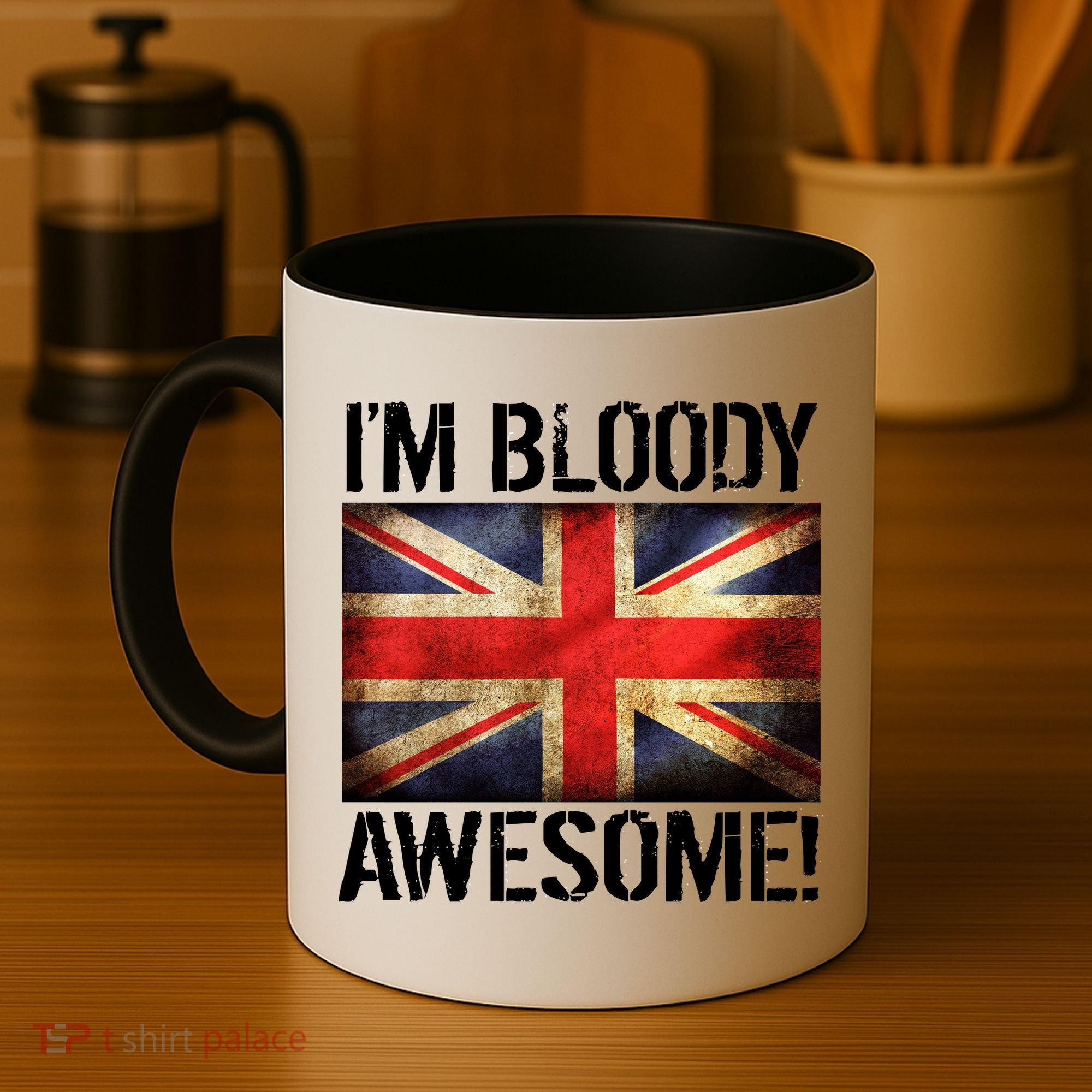 I'm Bloody Awesome British Union Jack Flag Coffee Mug
