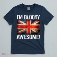 I'm Bloody Awesome British Union Jack Flag T-Shirt thumb 5