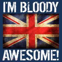I'm Bloody Awesome British Union Jack Flag Coaster thumb 2