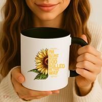 I'm Blunt Because God Rolled Me That Way Coffee Mug thumb 3